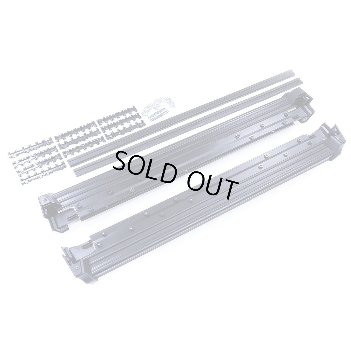 画像2: 純正形状 サイドステップ ブラック (2)