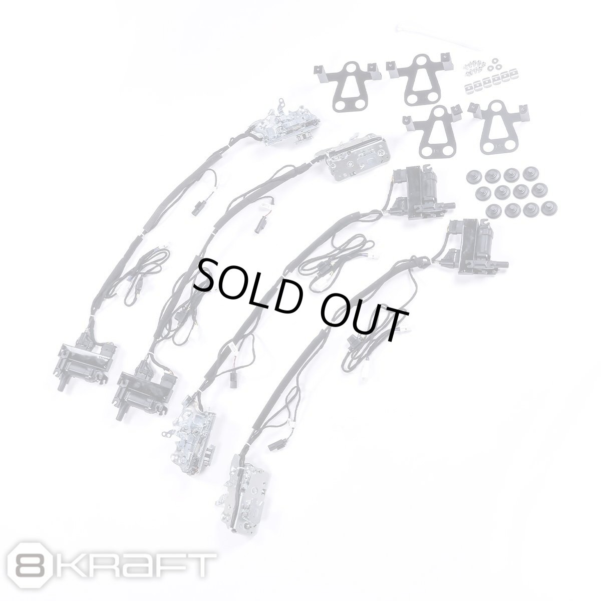 画像1: イージークローザー (半ドア解消）運転席+助手席+後部座席 4ドアセット (1)