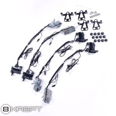 画像1: イージークローザー (半ドア解消）運転席+助手席+後部座席 4ドアセット (1)