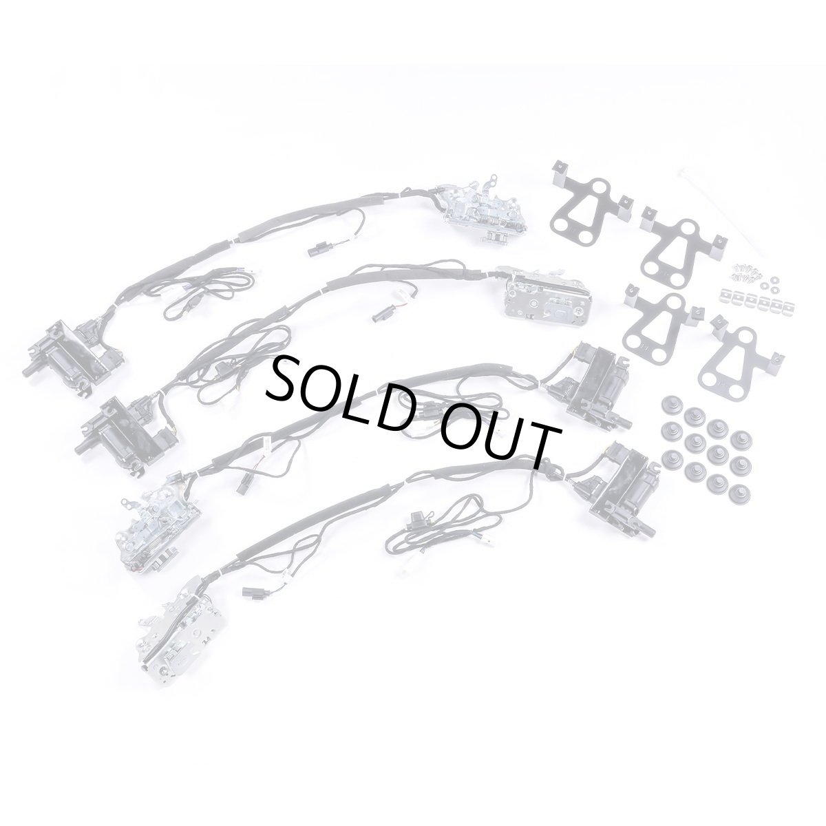 画像2: イージークローザー (半ドア解消）運転席+助手席+後部座席 4ドアセット (2)