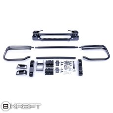 画像1: フロント バンパー ガード 専用ホースメント付 (1)