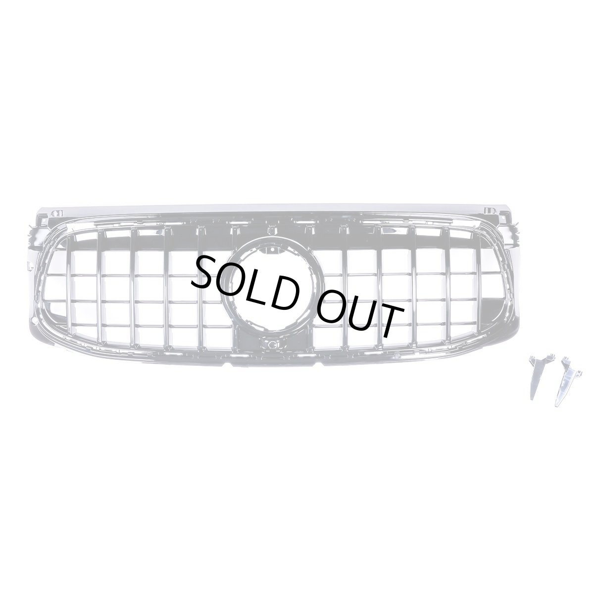 画像2: パナメリカーナグリル AMG ブラック (2)