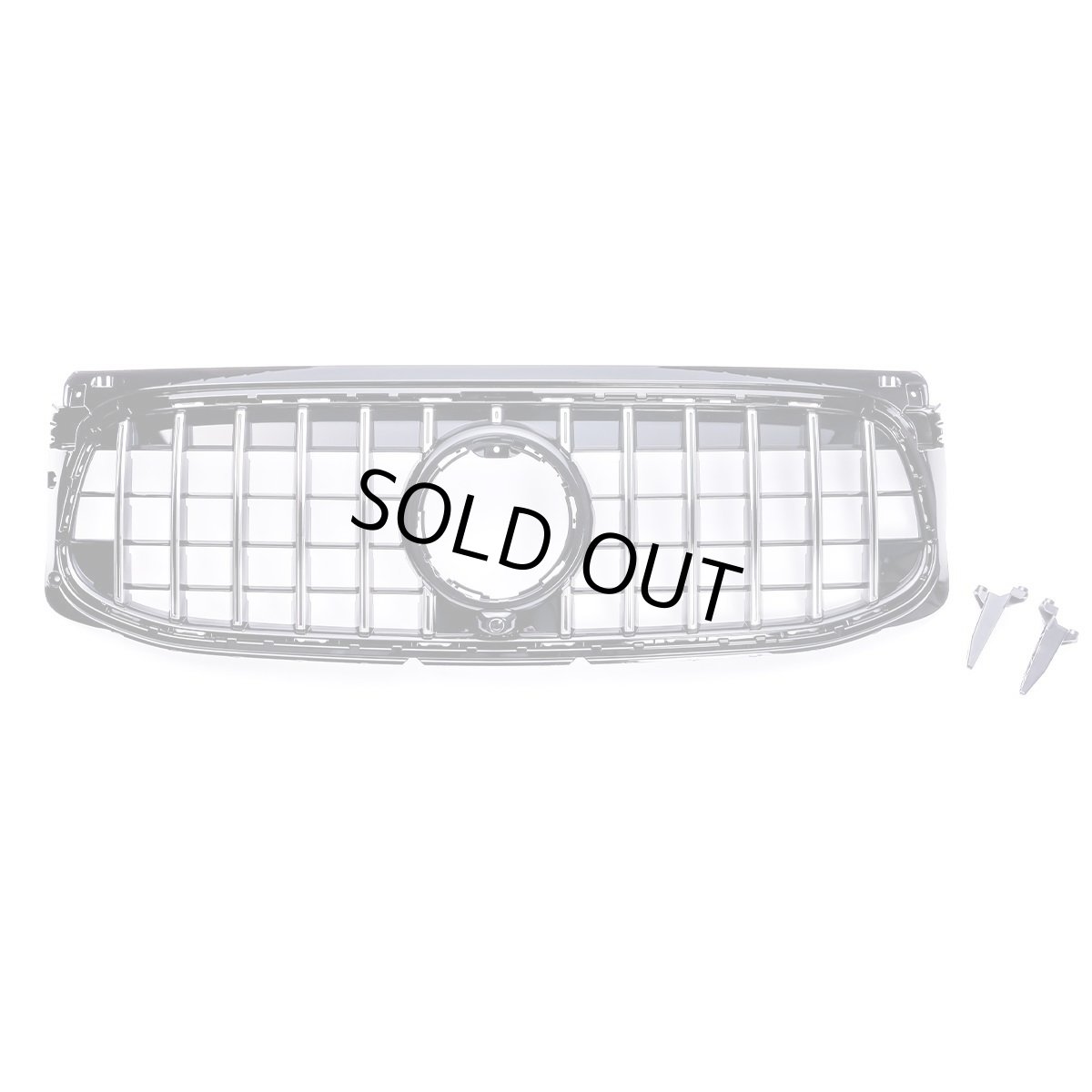 画像2: パナメリカーナグリル AMG クローム (2)